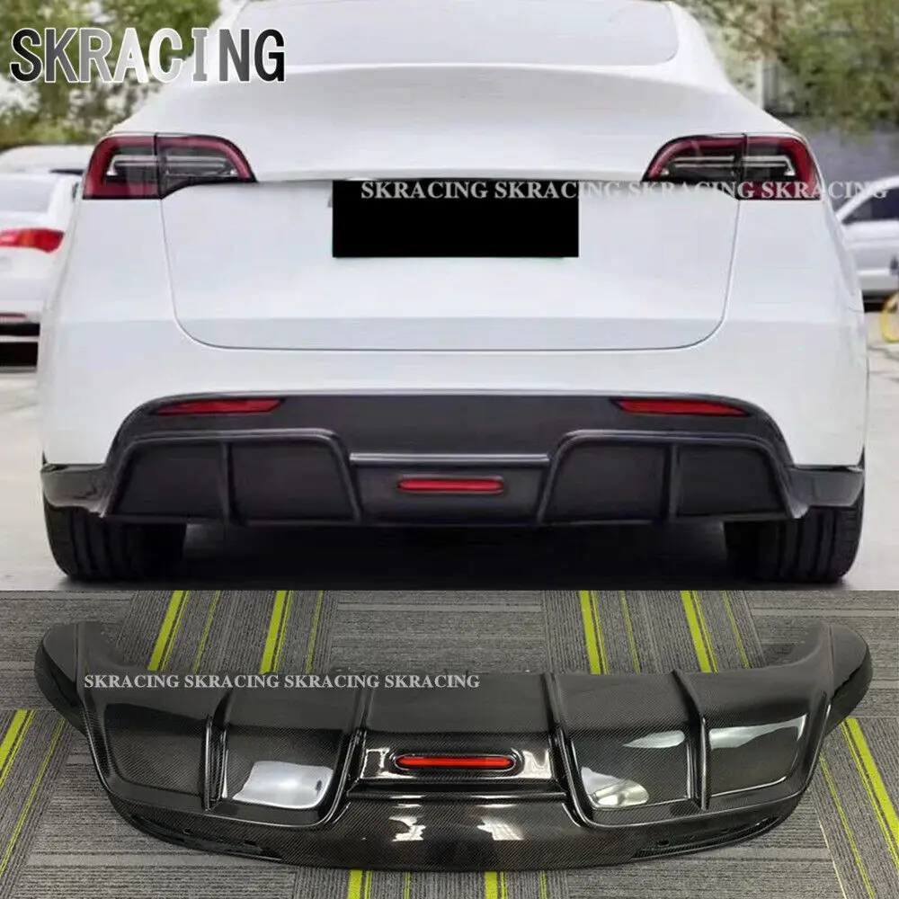 FIT FOR 2020-2023 TESLA MODEL Y REAL CARBON FIBER REAR BUMPER DIFFUSER LIP W/LED
FIT FOR 2020-2023 TESLA MODEL Y REAL CARBON FIBER REAR BUMPER DIFFUSER LIP W/LED