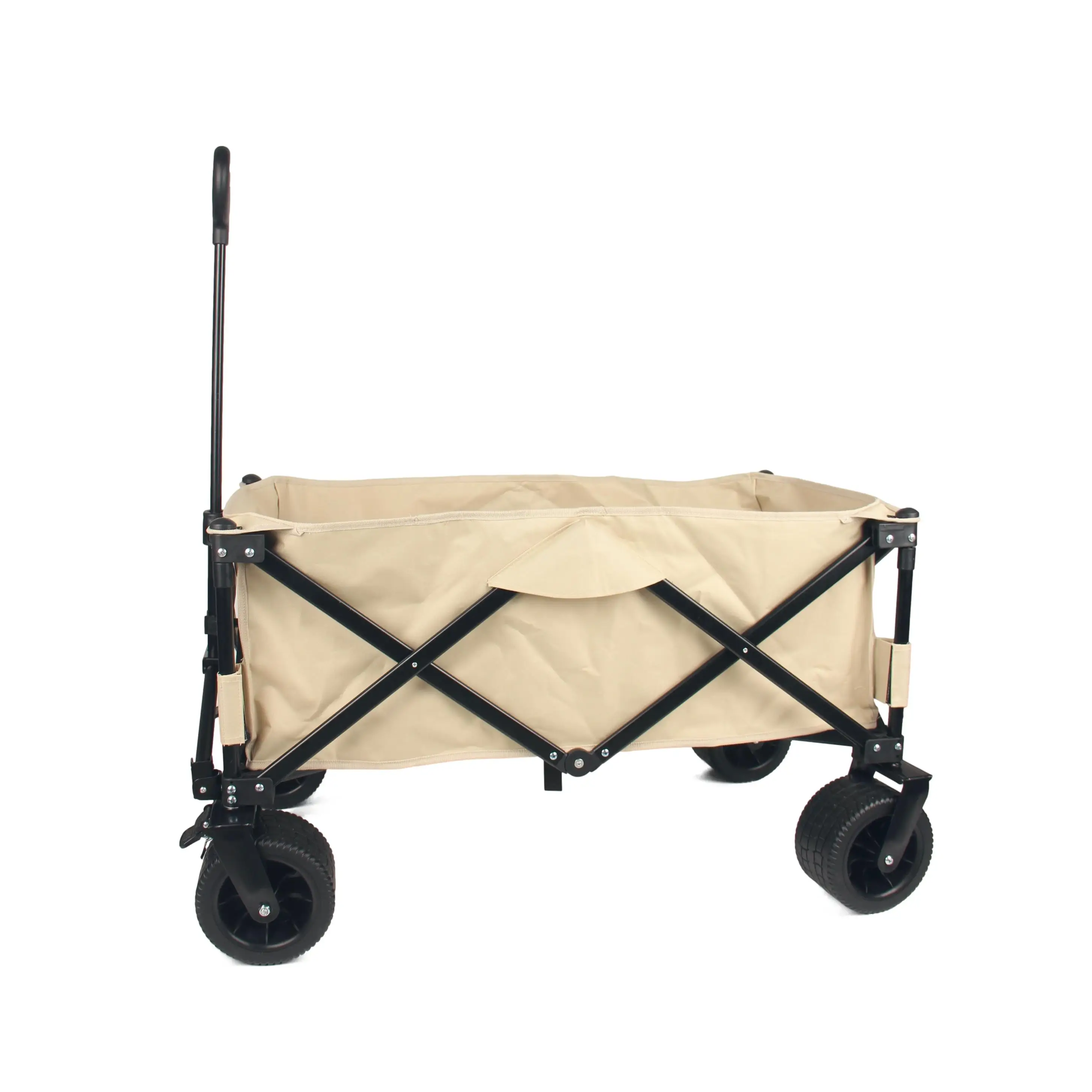 Essential Camping Wagon Outdoor Cargo Cart 330 LBS Load Bearing 150L Capacity Big Wheel PVC for Beach Easy Folding Carry Out
Essential Camping Wagon Outdoor Cargo Cart 330 LBS Load Bearing 150L Capacity Big Wheel PVC for Beach Easy Folding Carry Out
