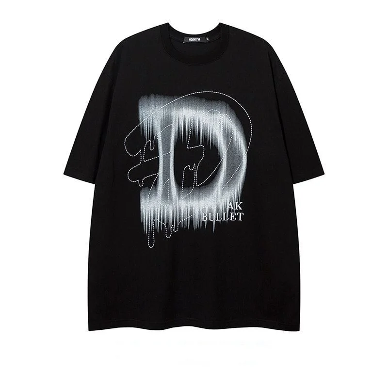 Cotton Short Sleeved T-shirt For Men And Women Couple T-shirts 2023 Spring/summer New Korean Loose Oversize Tshirts
Cotton Short Sleeved T-shirt For Men And Women Couple T-shirts 2023 Spring/summer New Korean Loose Oversize Tshirts