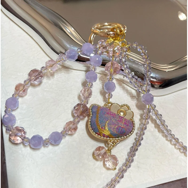 Chinese-style Song brocade luxurious cat double-sided embroidered phone charm, original phone chain, car hanging ornament, keych
Chinese-style Song brocade luxurious cat double-sided embroidered phone charm, original phone chain, car hanging ornament, keych