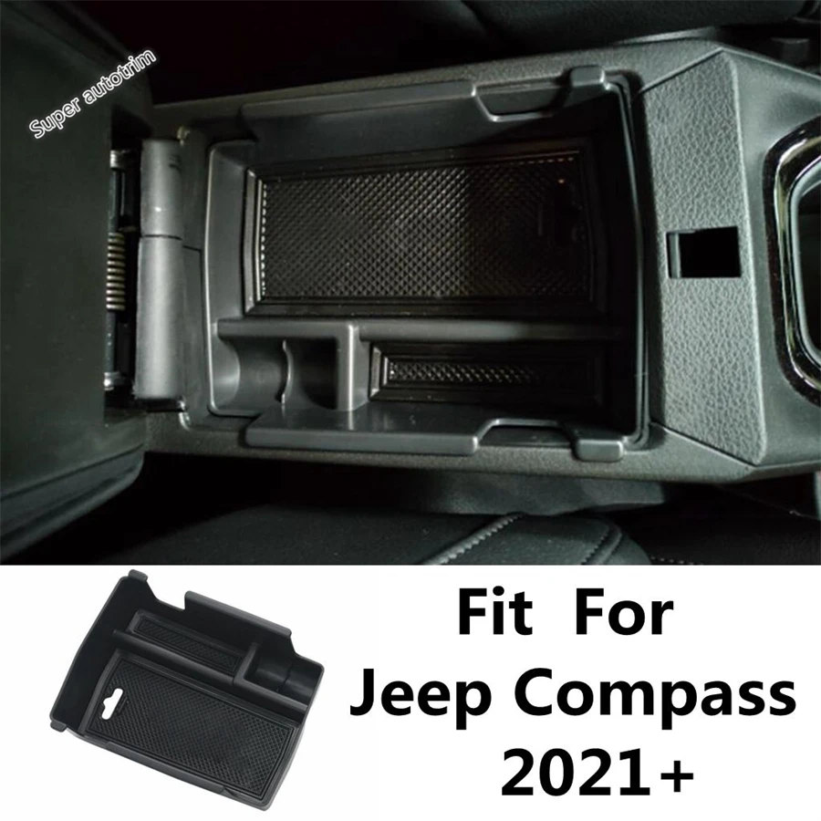 For Jeep Compass 2021 2022 Car Center Control Armrest Storage Box Container Organizer Case Holder Plastic Interior Accessories
For Jeep Compass 2021 2022 Car Center Control Armrest Storage Box Container Organizer Case Holder Plastic Interior Accessories