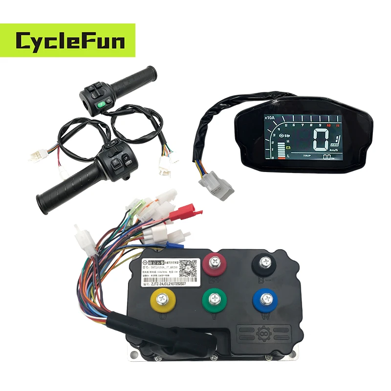 Phase 530A FarDriver ND72530 Sine Wave Controller with Bluetooth And DKD Display and Throttle Electric Scooter Accessories
Phase 530A FarDriver ND72530 Sine Wave Controller with Bluetooth And DKD Display and Throttle Electric Scooter Accessories