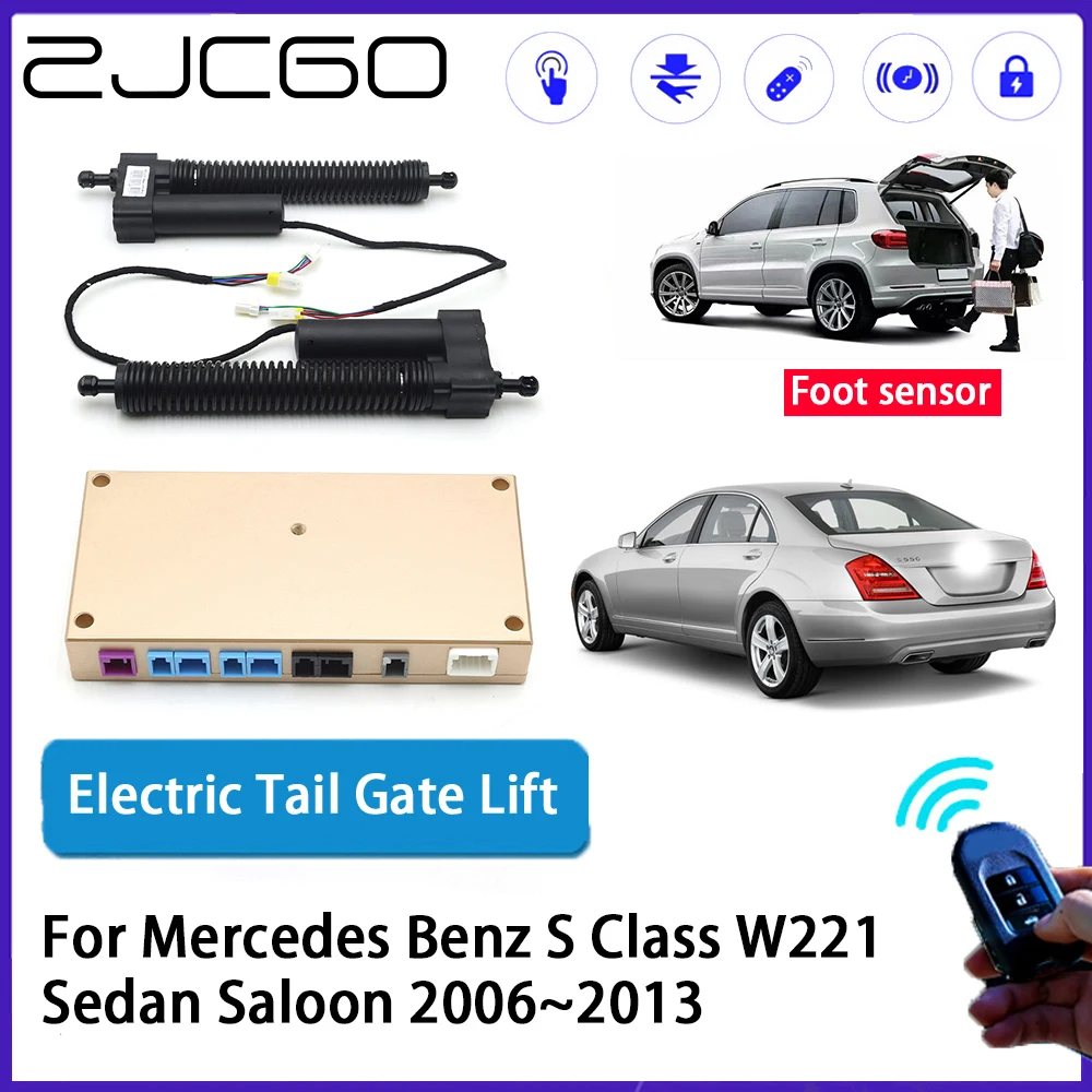 ZJCGO Auto Trunk intelligent Electric Tail Gate Lift Automatic Tailgate for Mercedes Benz S Class W221 Sedan Saloon 2006~2013
ZJCGO Auto Trunk intelligent Electric Tail Gate Lift Automatic Tailgate for Mercedes Benz S Class W221 Sedan Saloon 2006~2013
