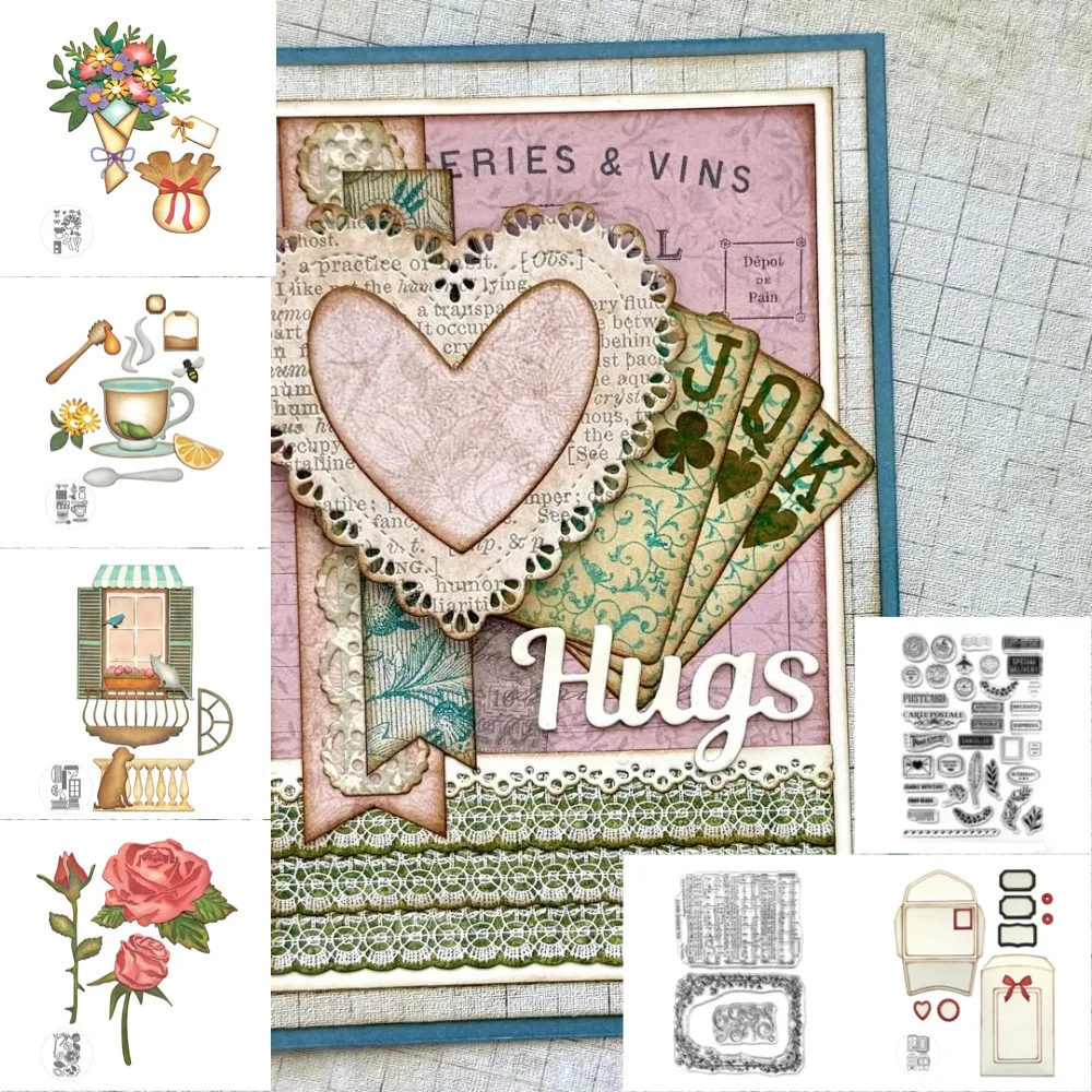 new Metal Cutting Dies For DIY Scrapbooking Crafts Maker Photo Album Template Love and Flowers Stamps Handmade Decoration 2025
new Metal Cutting Dies For DIY Scrapbooking Crafts Maker Photo Album Template Love and Flowers Stamps Handmade Decoration 2025