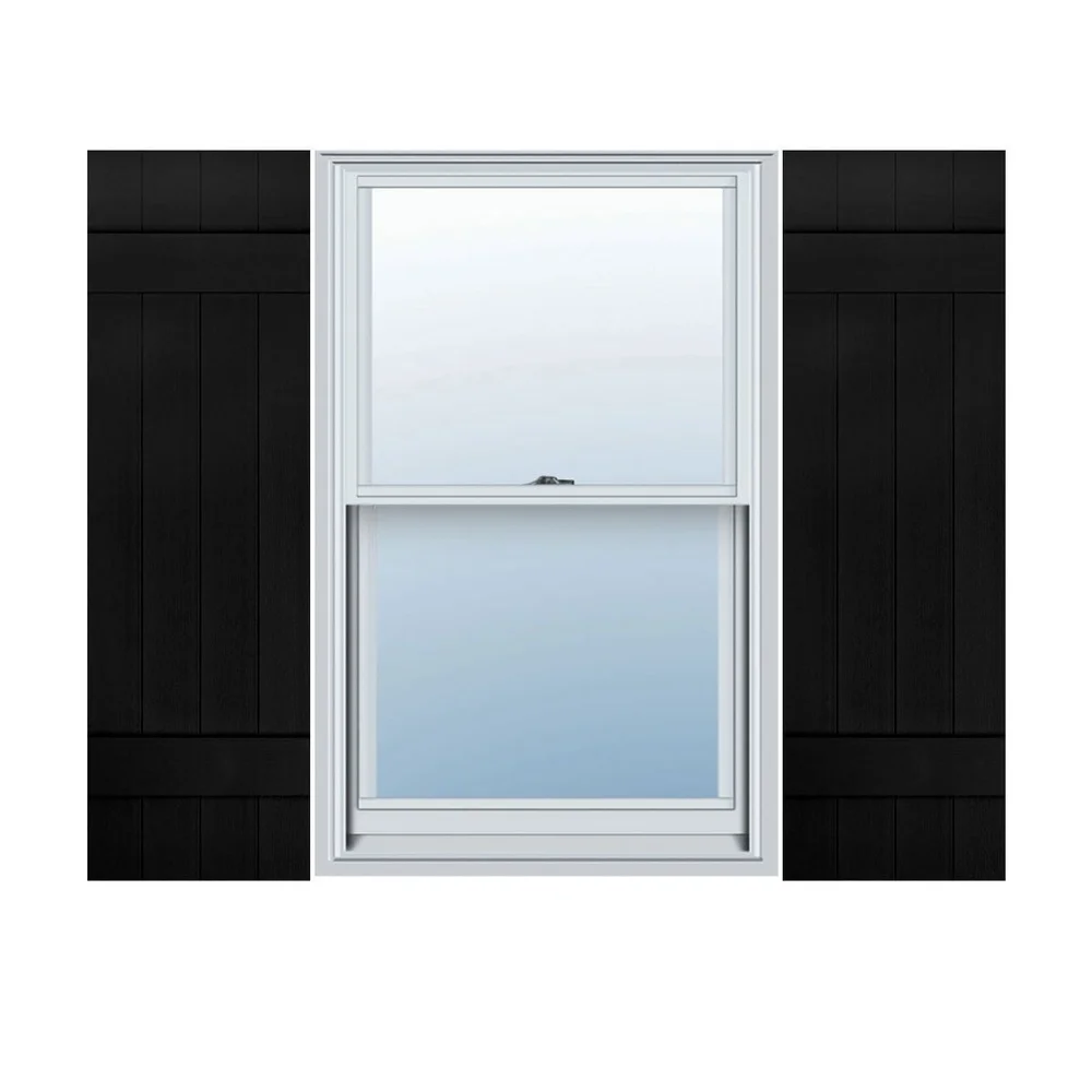 Lifetime Vinyl Board and Batten Shutters Pair with Hardware Easy Installation Durable Water Resistant Woodgrain Texture 14x24
Lifetime Vinyl Board and Batten Shutters Pair with Hardware Easy Installation Durable Water Resistant Woodgrain Texture 14x24