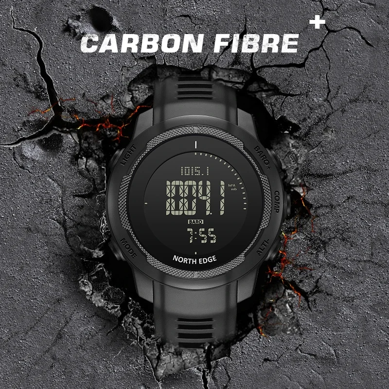 NORTH EDGE VERTICO Top Brand Luxury Watches for Man Multifunctional Rubber Waterproof 50M Digital Wristwatch Relogios Masculino
NORTH EDGE VERTICO Top Brand Luxury Watches for Man Multifunctional Rubber Waterproof 50M Digital Wristwatch Relogios Masculino