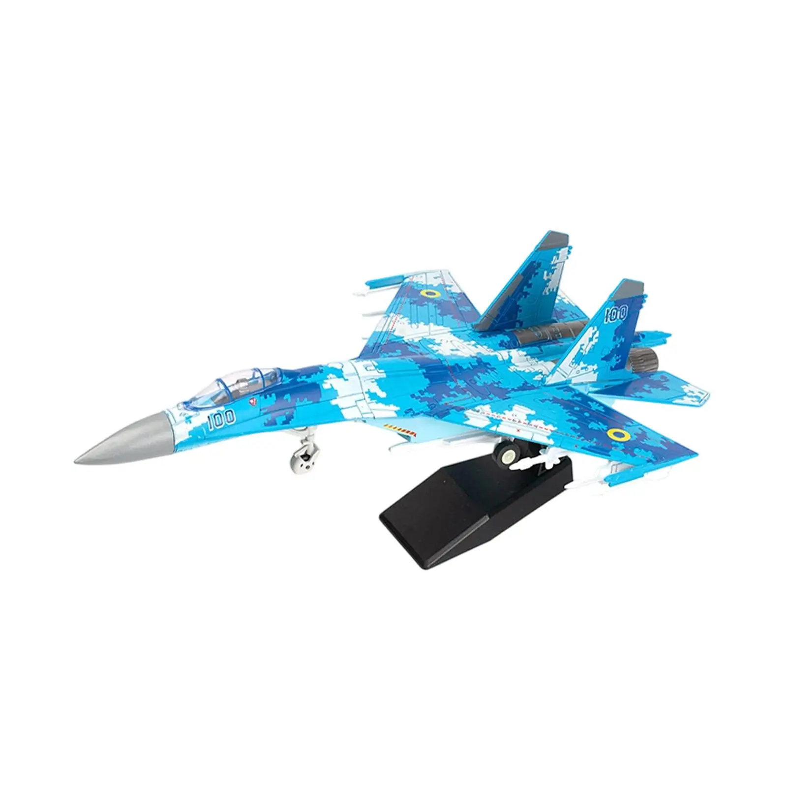 1:72 Russian SU27 Flanker Fighter Jet Model Decor Collectible Mini Plane Airplane Model for Office Shelf Drawing Room Tabletop
1:72 Russian SU27 Flanker Fighter Jet Model Decor Collectible Mini Plane Airplane Model for Office Shelf Drawing Room Tabletop