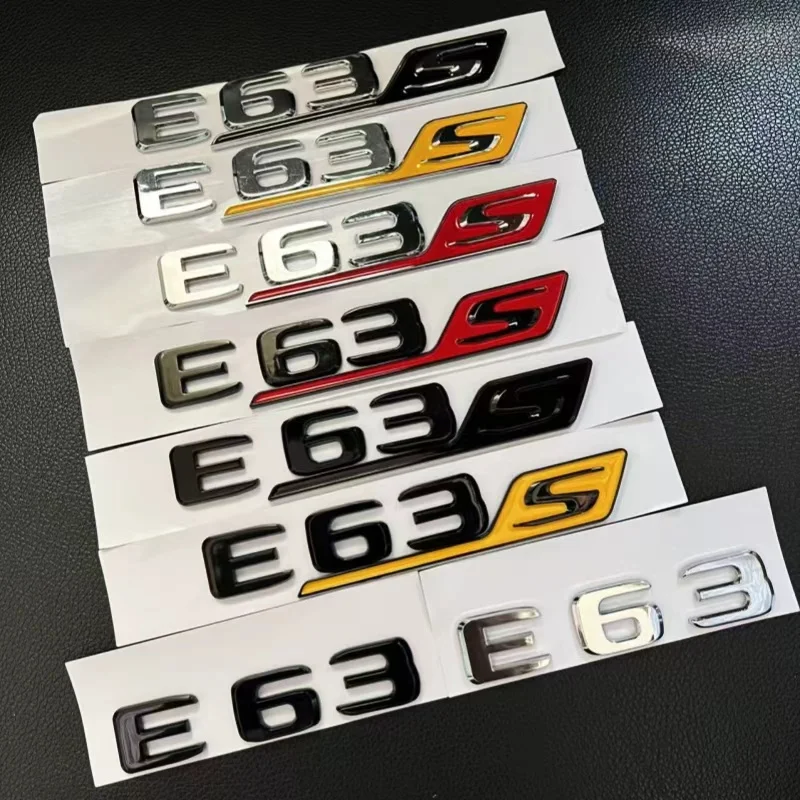 Suitable for ABS Black Auto Letter E63 E63S Logo Logo Sticker Car Luggage Badge Decal Mercedes Benz E63 E63S W213 Accessories
Suitable for ABS Black Auto Letter E63 E63S Logo Logo Sticker Car Luggage Badge Decal Mercedes Benz E63 E63S W213 Accessories