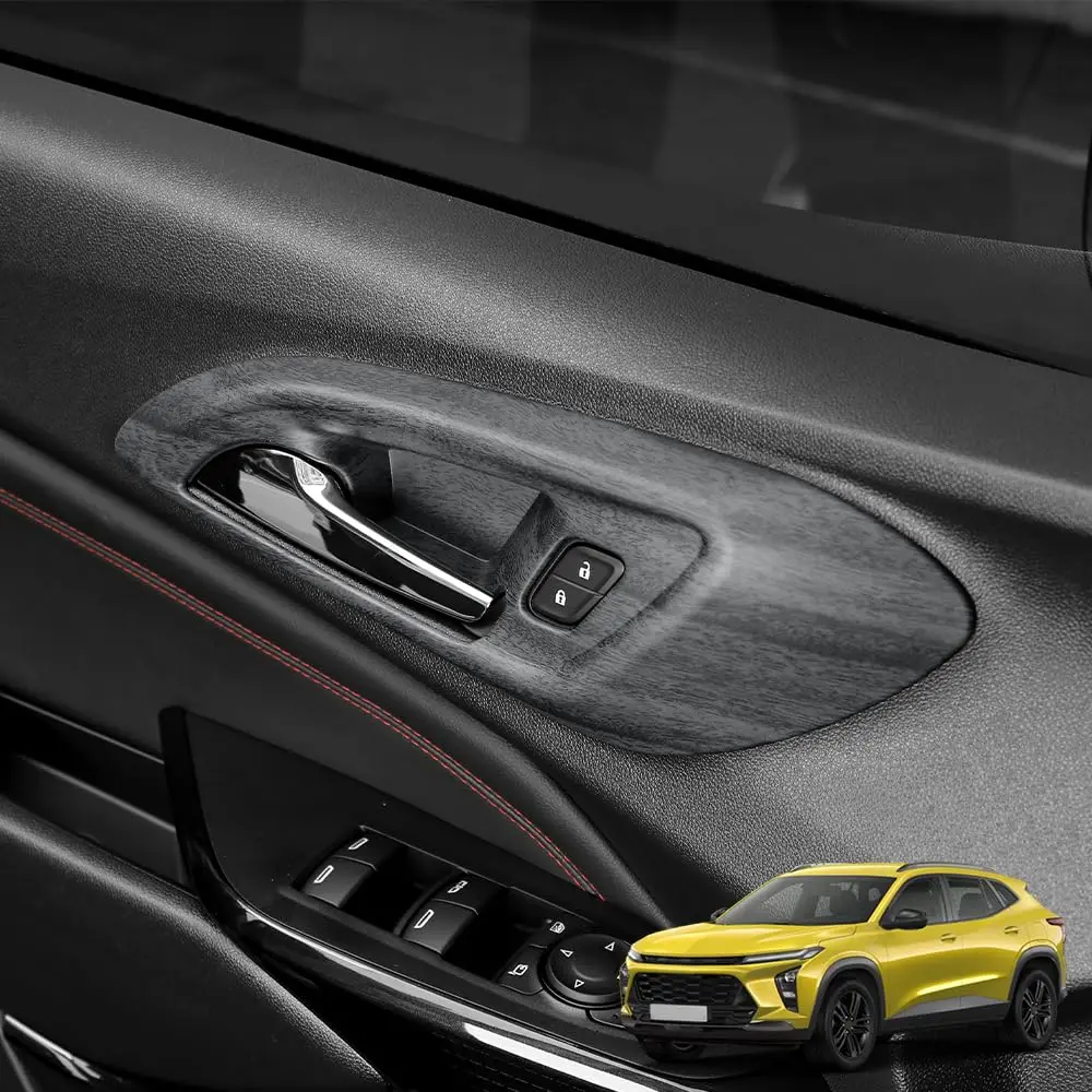 Woodgrain ABS Interior Door Handle Trim Bowl Cover For Chevrolet Trax 2024–2025
Woodgrain ABS Interior Door Handle Trim Bowl Cover For Chevrolet Trax 2024–2025