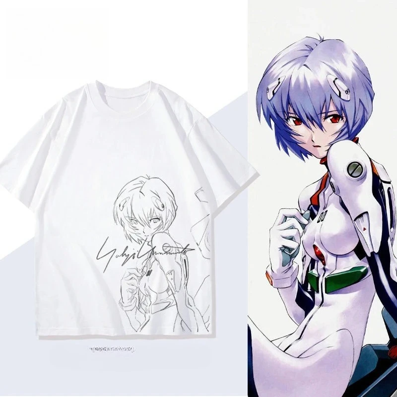 2026 Summer New Arrival: Evangelion Pattern Street Style Print Short-Sleeve T-Shirt, Y2K Style, Suitable for Both Men and Women
2026 Summer New Arrival: Evangelion Pattern Street Style Print Short-Sleeve T-Shirt, Y2K Style, Suitable for Both Men and Women