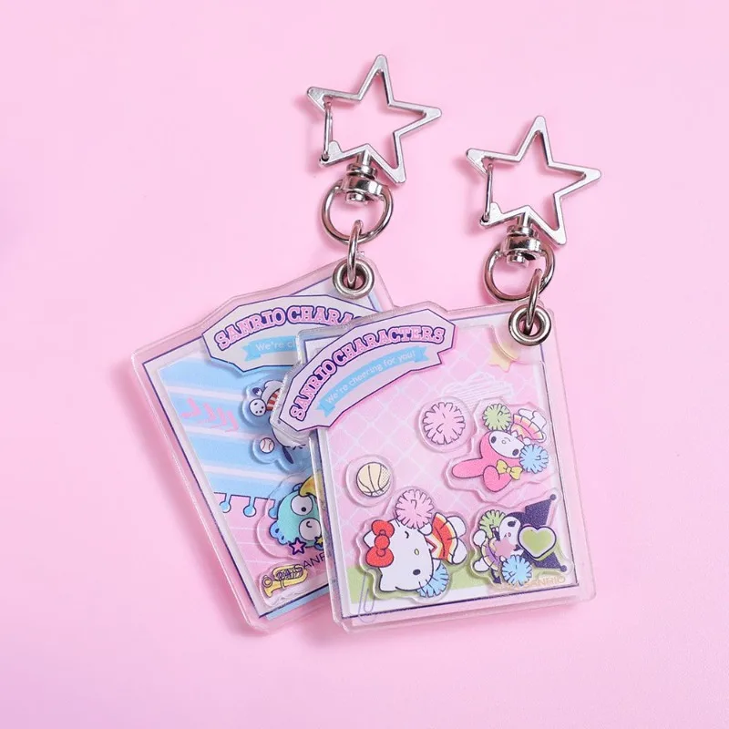 New Sanrio Daming Cartoon Hello Kitty Pacha Dog Acrylic Shake Keychain Pendant Star Carabiner Durable Anti-Scratch Decoration
New Sanrio Daming Cartoon Hello Kitty Pacha Dog Acrylic Shake Keychain Pendant Star Carabiner Durable Anti-Scratch Decoration