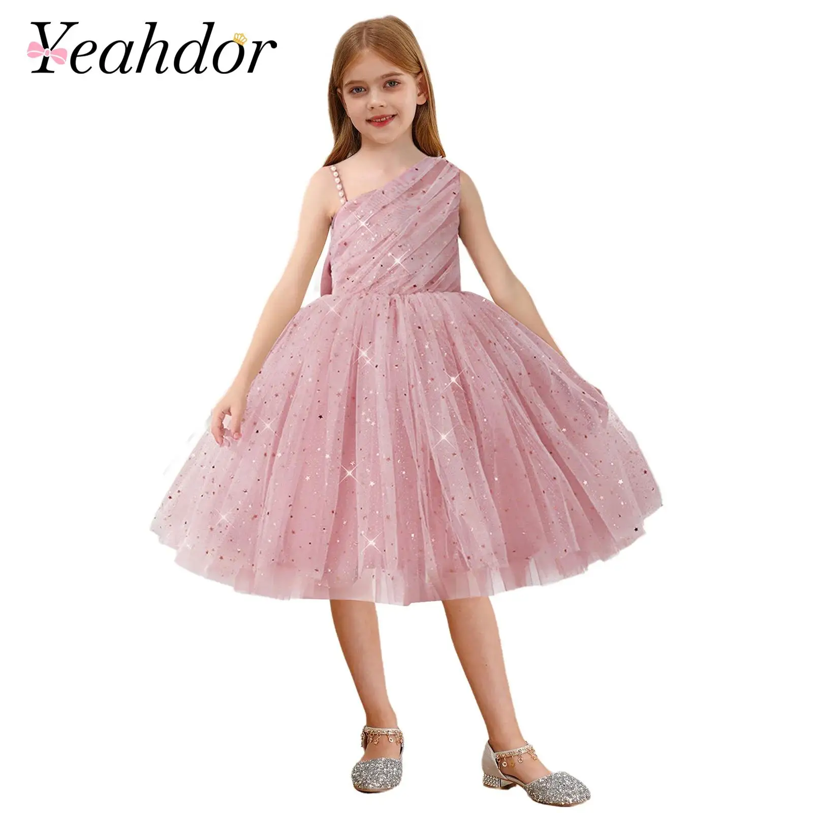 Детское платье принцессы для девочек, свадебные платья с цветочным узором для девочек, торжественный костюм, тюлевое платье трапециевидной формы с блестками на день рождения, танцевальное платье
Детское платье принцессы для девочек, свадебные платья с цветочным узором для девочек, торжественный костюм, тюлевое платье трапециевидной формы с блестками на день рождения, танцевальное платье