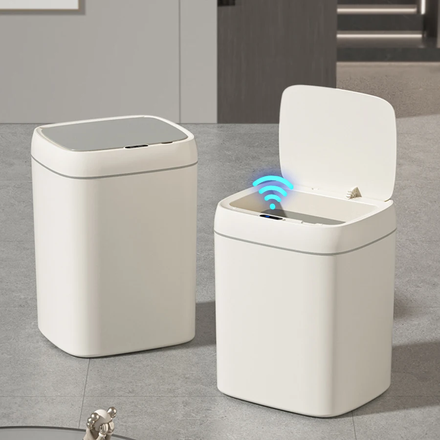 Мусорный бак ONEKA с крышкой, автоматический мусорный бак, умный мусорный бак, бесконтактный датчик движения с питанием от батареи, мусорные баки 
Мусорный бак ONEKA с крышкой, автоматический мусорный бак, умный мусорный бак, бесконтактный датчик движения с питанием от батареи, мусорные баки
