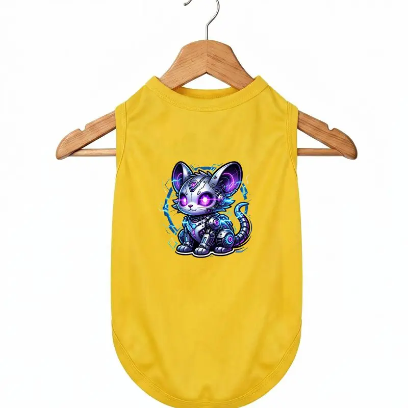Mech Cat Dog Summer Tank! Futuristic Pet Cooling Vest, Non-Cotton Breathable
Mech Cat Dog Summer Tank! Futuristic Pet Cooling Vest, Non-Cotton Breathable
