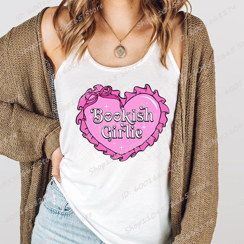Book Lover Camisole Bookish Girlie Graphic Vest For Women Summer Sleeveless T-Shirts Popular Vest New Fashion Camisole Tops
Book Lover Camisole Bookish Girlie Graphic Vest For Women Summer Sleeveless T-Shirts Popular Vest New Fashion Camisole Tops