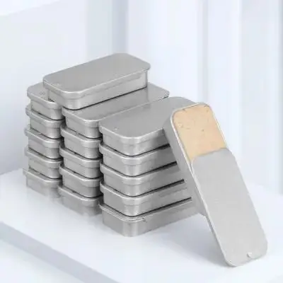 18pcs Tinplate Cans Empty Tins Lid Rectangular Lip Balm Candy Storage Gift Metal Boxes Small Tin Container Sturdy
18pcs Tinplate Cans Empty Tins Lid Rectangular Lip Balm Candy Storage Gift Metal Boxes Small Tin Container Sturdy