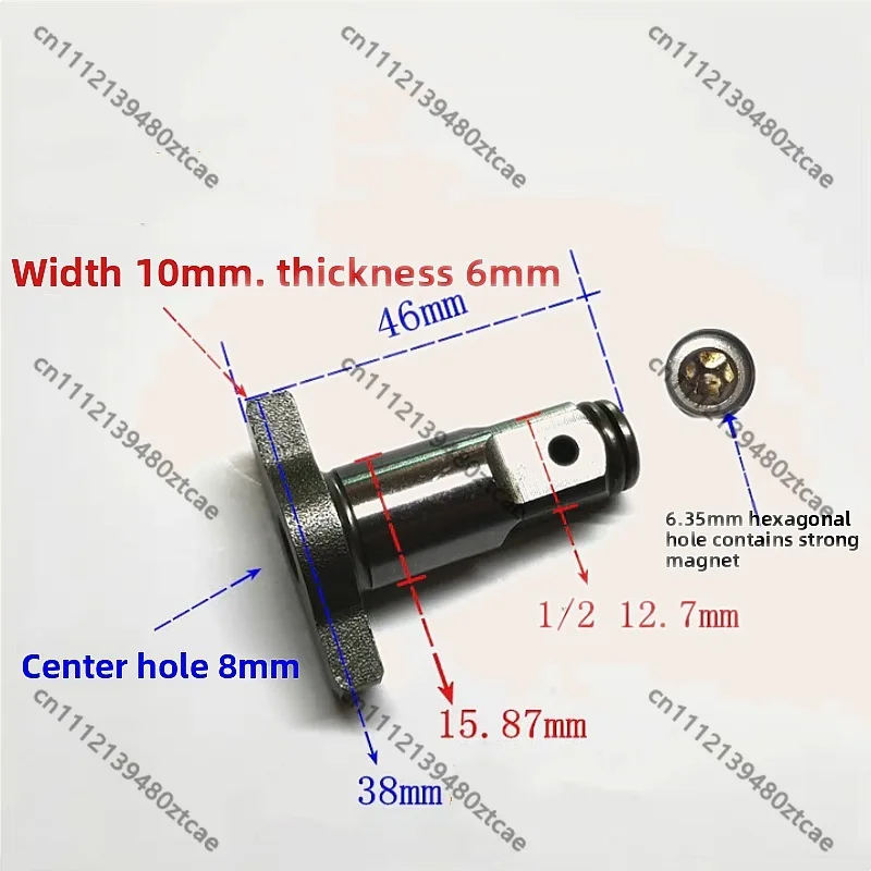Impact Tool Dual-Function Anvil Shaft Professional Repair Accessory
Impact Tool Dual-Function Anvil Shaft Professional Repair Accessory