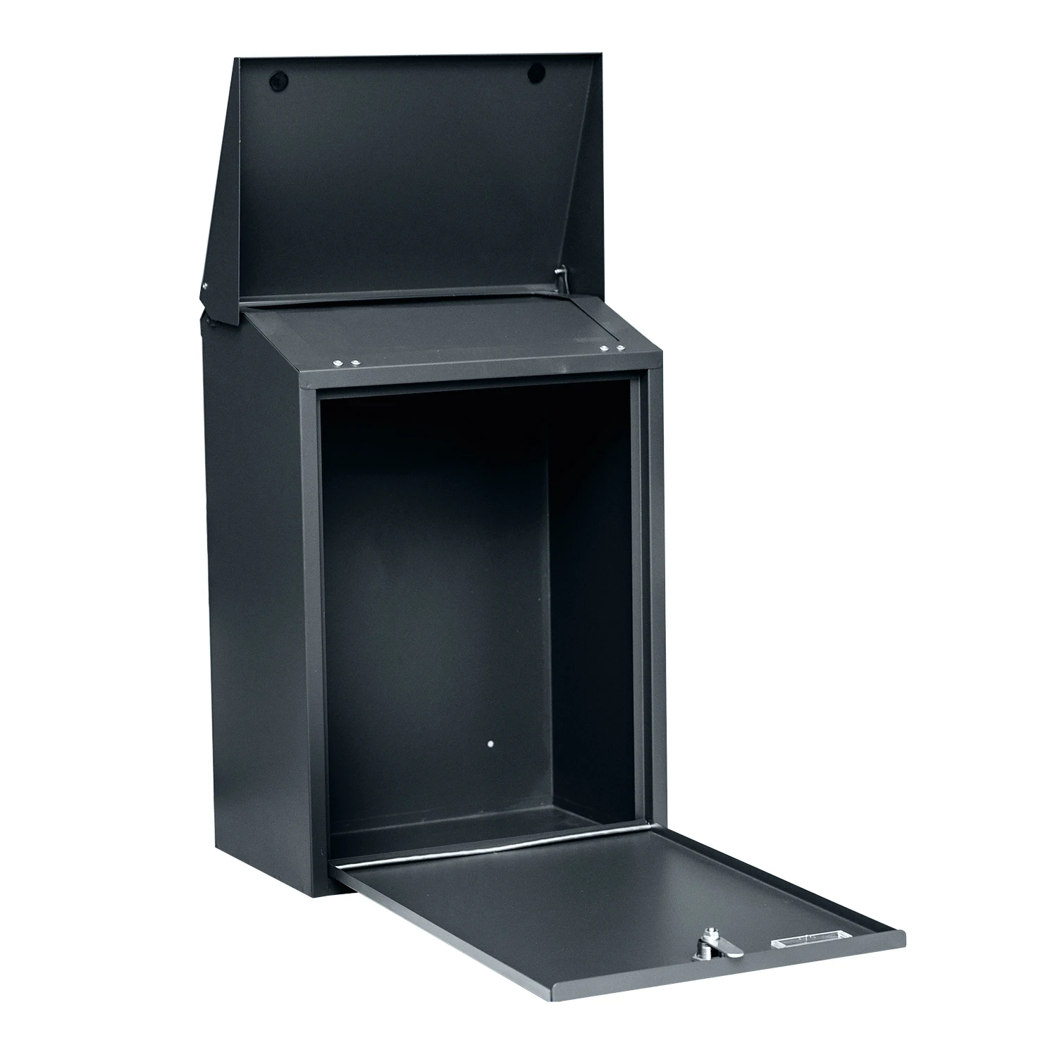 Outdoor Anti Theft Parcel Box Small Black Smart Parcel Delivery Drop Box Wall Mounted Galvanized Steel Mailbox
Outdoor Anti Theft Parcel Box Small Black Smart Parcel Delivery Drop Box Wall Mounted Galvanized Steel Mailbox