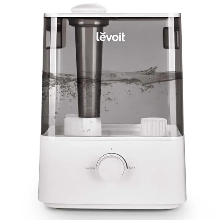 Classic300 Ultrasonic Top Fill Humidifier, Extra Large 6L Tank Last 60-Hour - Super Quiet, Easy to Use and Clean, 360° Rotation
Classic300 Ultrasonic Top Fill Humidifier, Extra Large 6L Tank Last 60-Hour - Super Quiet, Easy to Use and Clean, 360° Rotation