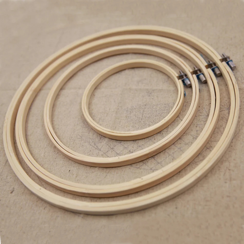 6Pcs Bamboo Embroidery Hoops Round Cross Stitch Frame DIY Sewing Craft Tools 26cm Khaki Embroidery Set Cross-Stitch Wooden Frame 
6Pcs Bamboo Embroidery Hoops Round Cross Stitch Frame DIY Sewing Craft Tools 26cm Khaki Embroidery Set Cross-Stitch Wooden Frame