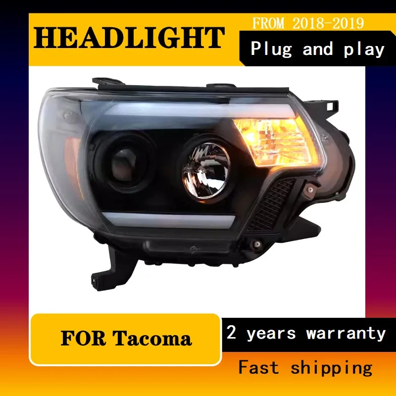 Стайлинг автомобиля для фар Toyota Tacoma 2012-2015 Tacoma, фары DRL, указатель поворота, дальний свет, линза проектора
Стайлинг автомобиля для фар Toyota Tacoma 2012-2015 Tacoma, фары DRL, указатель поворота, дальний свет, линза проектора