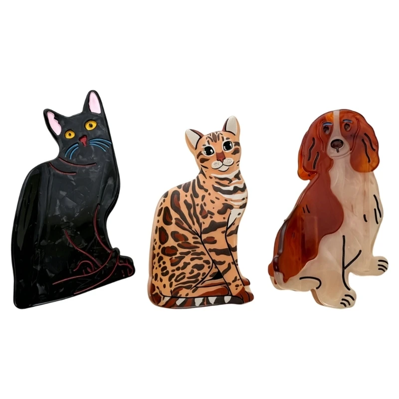 Animal Hair Claw Clip Decorative Acetate Hair Accessory for Everyday Styling, Quick Updos and Half-Up Hair Looks Y08E
Animal Hair Claw Clip Decorative Acetate Hair Accessory for Everyday Styling, Quick Updos and Half-Up Hair Looks Y08E