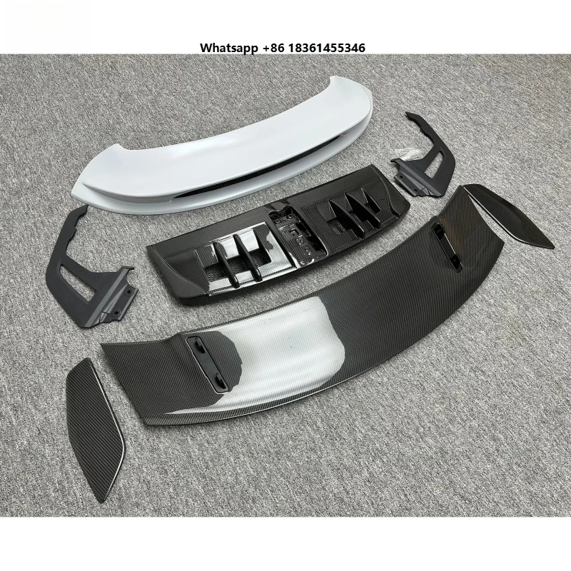 Premium Car Accessories High Quality Style Half Dry Carbon Fiber Auto Parts Rear Spoiler Wing S 992 Durable
Premium Car Accessories High Quality Style Half Dry Carbon Fiber Auto Parts Rear Spoiler Wing S 992 Durable