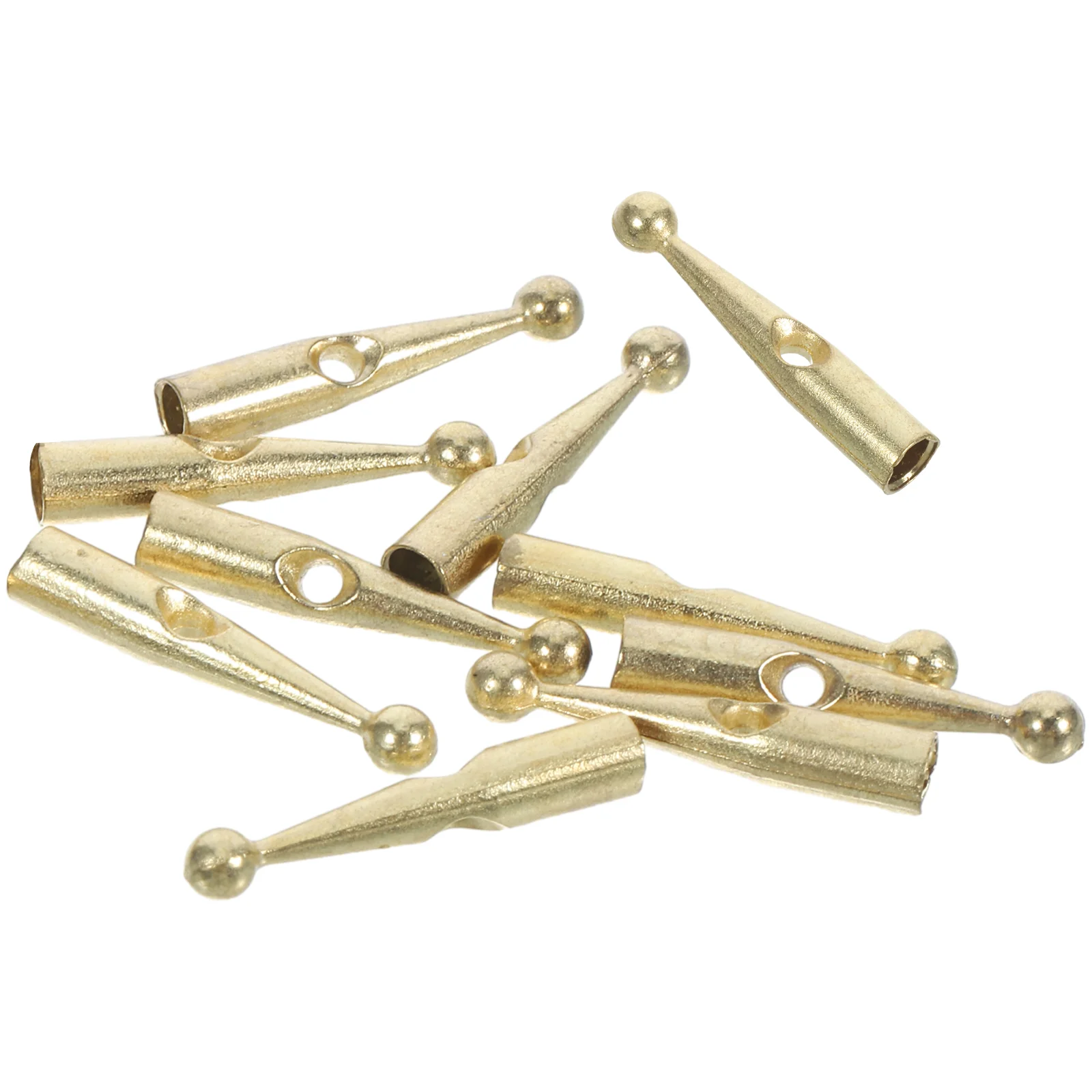 10 Pcs Small Beads Umbrella Tail Rain Repair Bone Covers for Folding Golden Accessories
10 Pcs Small Beads Umbrella Tail Rain Repair Bone Covers for Folding Golden Accessories