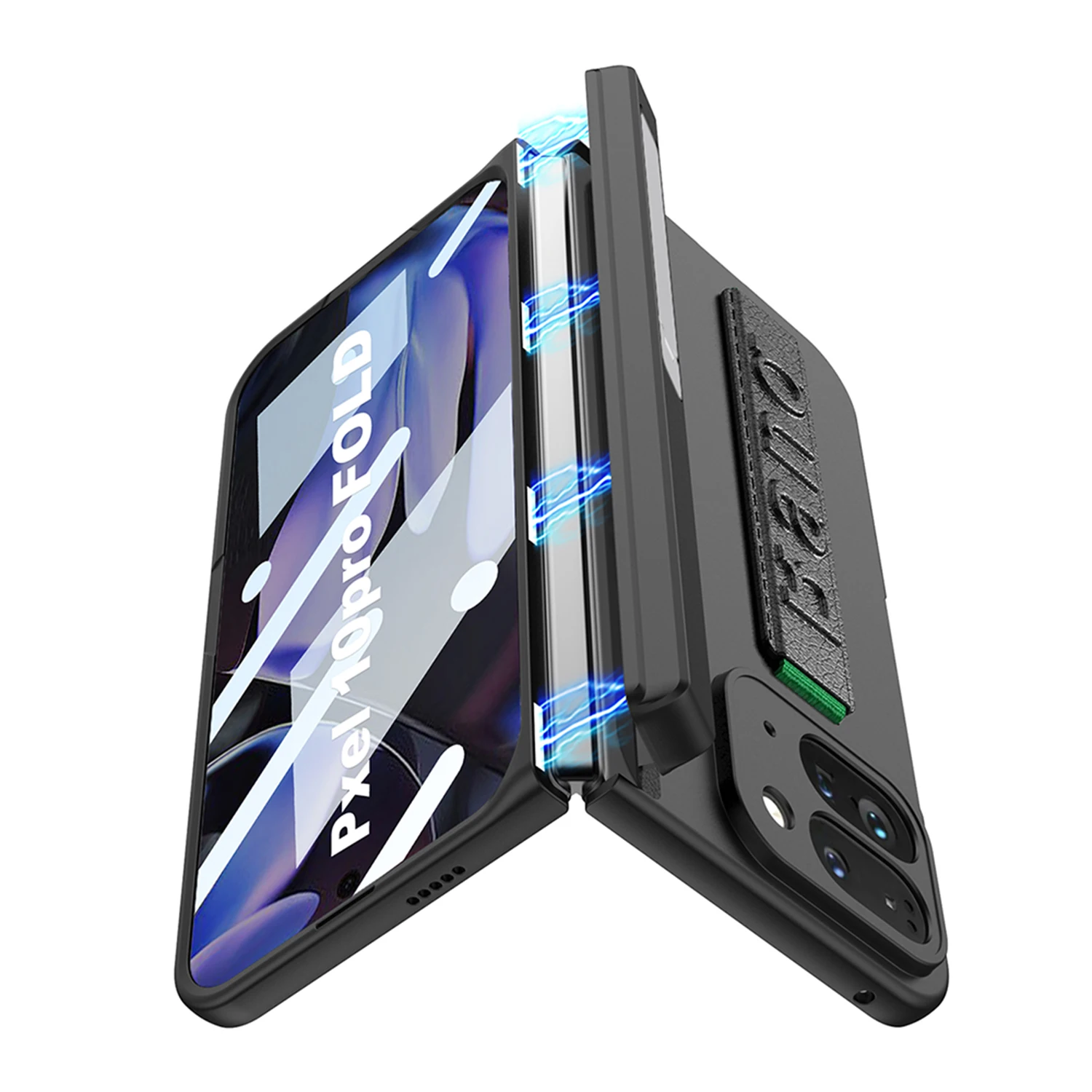 For Google Pixel 10 9 Pro Case Wrist strap Armor Magnetic Hinge Stand All-included Screen Glass Cover For Pixel 10 Pro Fold Case
For Google Pixel 10 9 Pro Case Wrist strap Armor Magnetic Hinge Stand All-included Screen Glass Cover For Pixel 10 Pro Fold Case