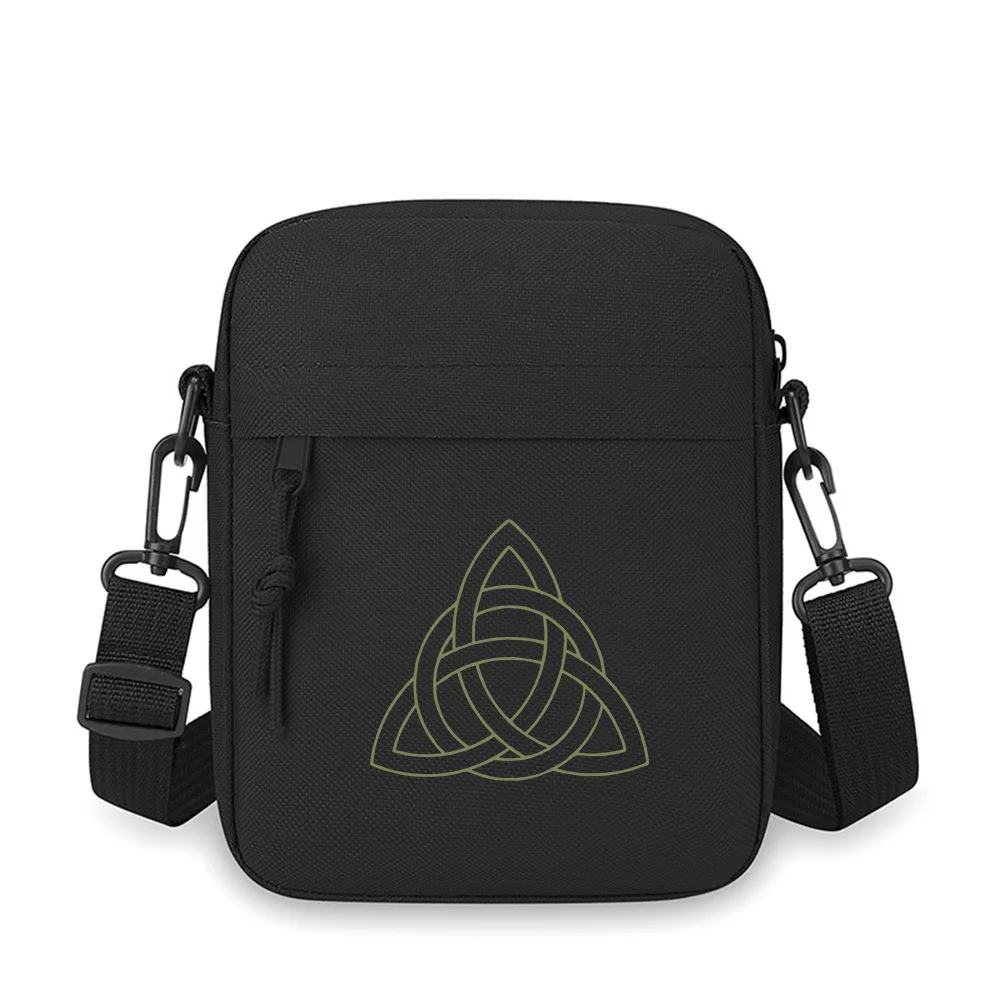 Triquetra knot symbol,Celtic design Men Crossbody Bag Single Shoulder Women Cartoon Anime Film Printing Design Unisex
Triquetra knot symbol,Celtic design Men Crossbody Bag Single Shoulder Women Cartoon Anime Film Printing Design Unisex