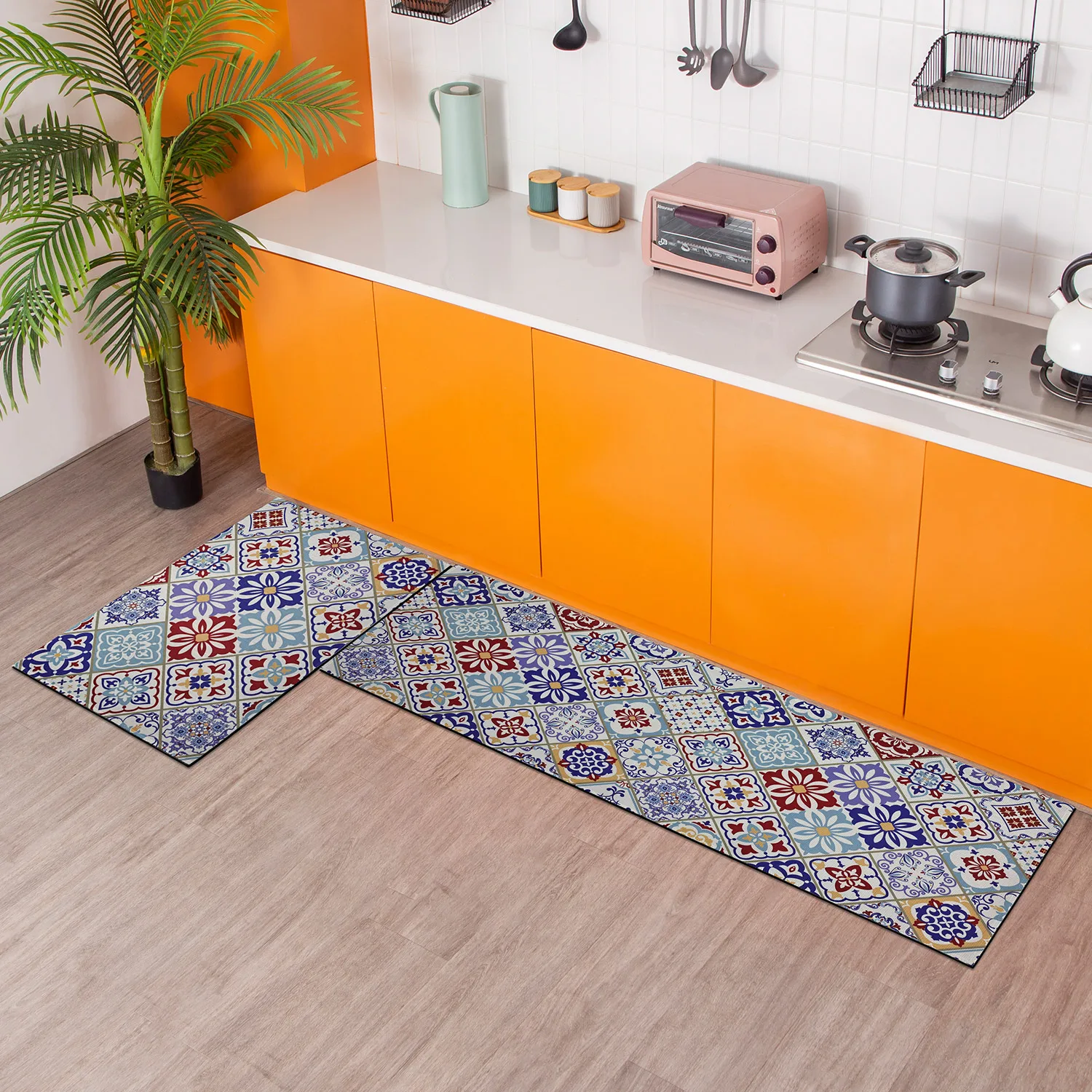Bohemian Kitchen Carpet Set 3-piece Non slip Kitchen Floor Mat Carpet Washable Bohemian Kitchen Slide Carpet Set, Used for Kitch
Bohemian Kitchen Carpet Set 3-piece Non slip Kitchen Floor Mat Carpet Washable Bohemian Kitchen Slide Carpet Set, Used for Kitch
