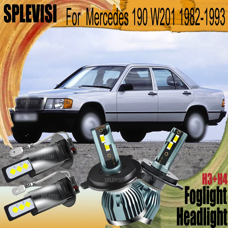LED Ideal for Safe Night Trips Headlight Fog light For Mercedes 190 W201 1982 1983 1984 1985 1986 1987 1989 1990 1991 1992 1993
LED Ideal for Safe Night Trips Headlight Fog light For Mercedes 190 W201 1982 1983 1984 1985 1986 1987 1989 1990 1991 1992 1993