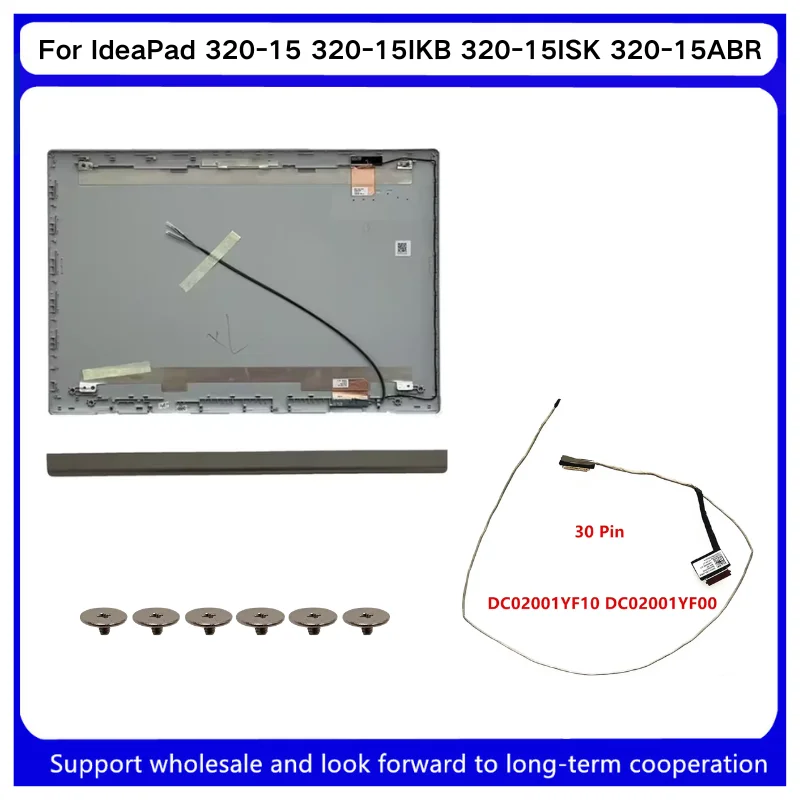 New For Kailxuling IdeaPad 320-15 320-15IKB 320-15ISK 15ABR Palmrest Uppe Laptop LCD Back Cover Hinges /LCD Display LVDS Cable
New For Kailxuling IdeaPad 320-15 320-15IKB 320-15ISK 15ABR Palmrest Uppe Laptop LCD Back Cover Hinges /LCD Display LVDS Cable