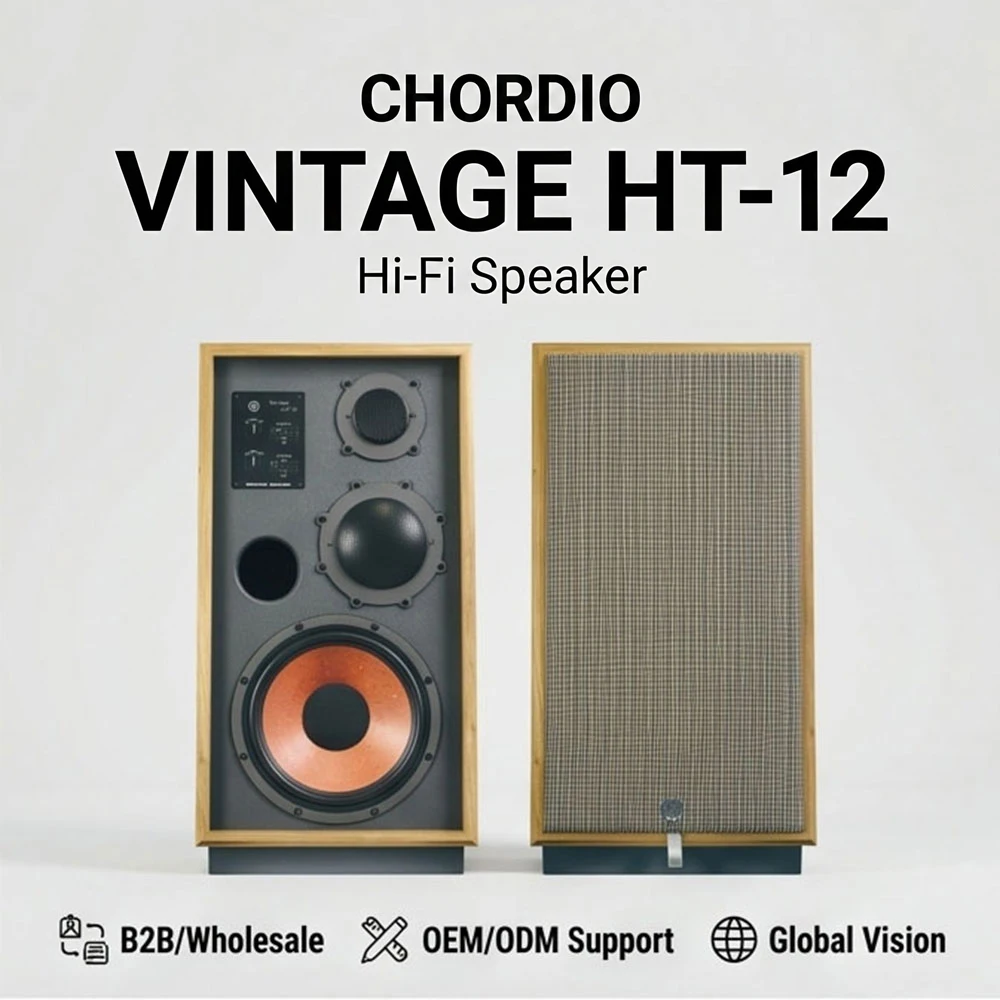 Vintage HT-12 12 Inch 3-Way HiFi Floor Standing Speaker Monitoring Grade Home Audio Wooden Speaker
Vintage HT-12 12 Inch 3-Way HiFi Floor Standing Speaker Monitoring Grade Home Audio Wooden Speaker