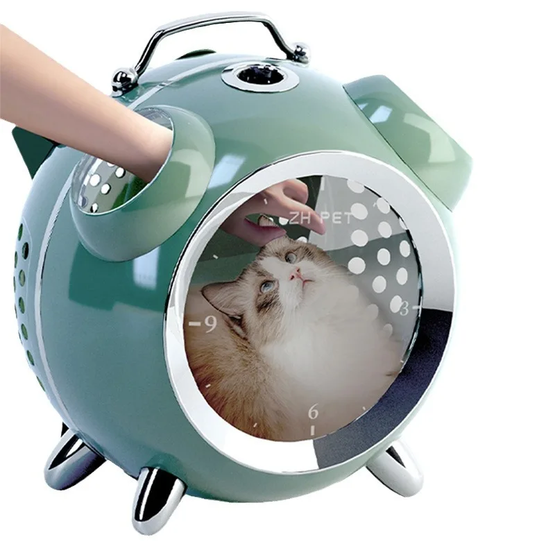 Cat Transport Carrier Cat Bag Portable Pet Backpack for Going Out Space Capsule Carry By Hand Pet Carrying Supplies Cat Supplies
Cat Transport Carrier Cat Bag Portable Pet Backpack for Going Out Space Capsule Carry By Hand Pet Carrying Supplies Cat Supplies