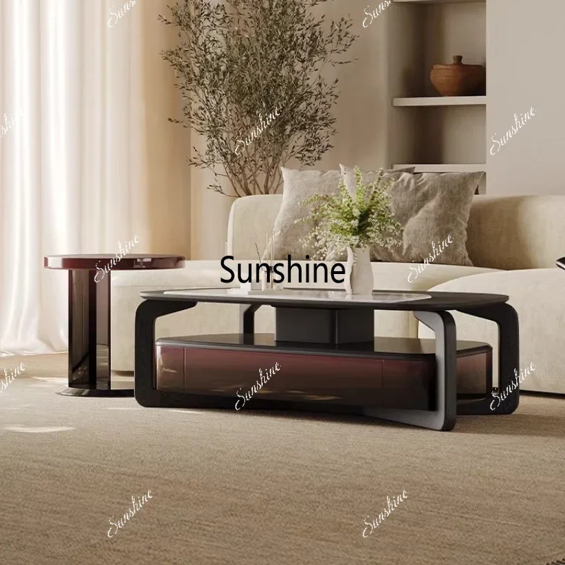 Italian light luxury marble coffee table living room home high-end storage coffee tableTJ
Italian light luxury marble coffee table living room home high-end storage coffee tableTJ