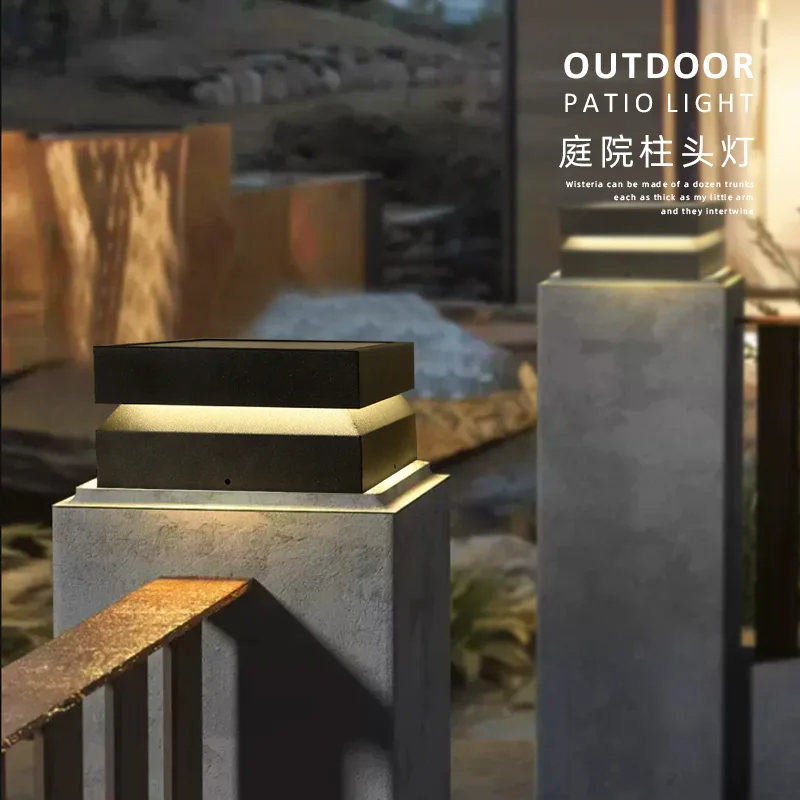 Solar stigma Outdoor waterproof garden Wall Doorpost Villa landscape Doorpost Outdoor
Solar stigma Outdoor waterproof garden Wall Doorpost Villa landscape Doorpost Outdoor