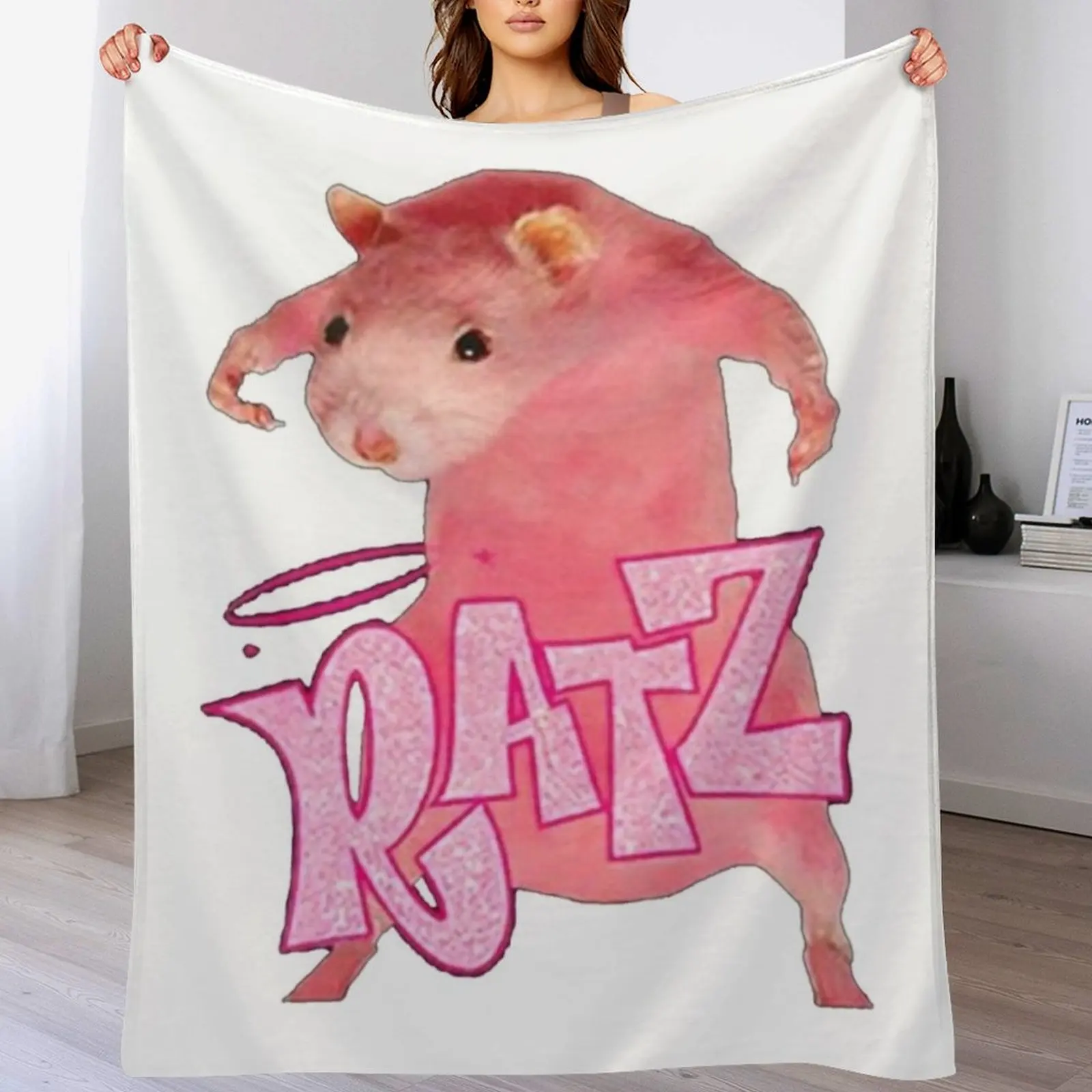 Ratz Pink Meme Classic Throw Blanket Plush Fuzzy Cozy Blanket for Couch Sofa
Ratz Pink Meme Classic Throw Blanket Plush Fuzzy Cozy Blanket for Couch Sofa