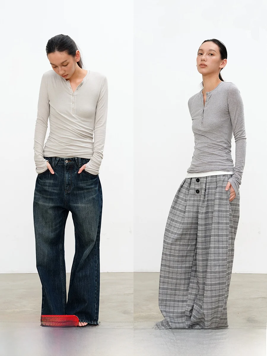 JCAESAR женская футболка Long Sve Henry с воротником T, разноцветная шелковая шерстяная футболка с закрученной талией, двухслойная повседневная футболка
JCAESAR женская футболка Long Sve Henry с воротником T, разноцветная шелковая шерстяная футболка с закрученной талией, двухслойная повседневная футболка