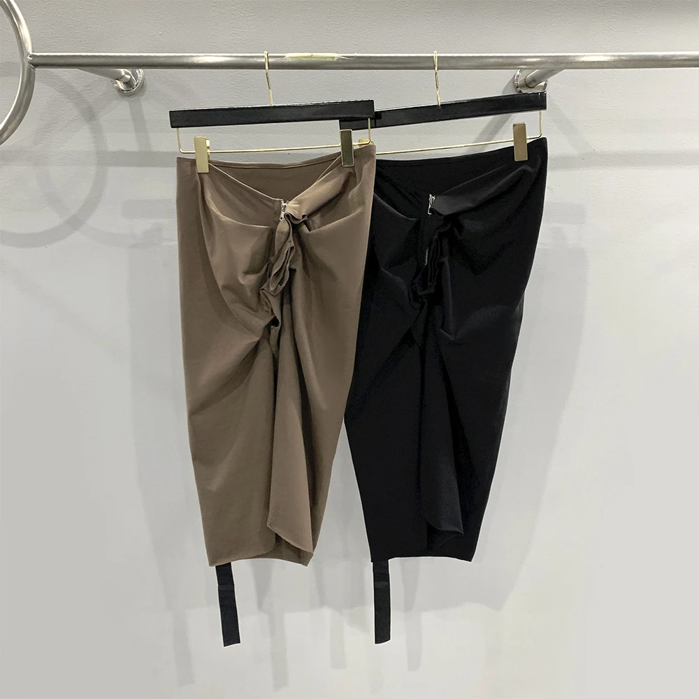 Skirt For Women 2023 New Fall/Winter Dark RO Style Asymmetrical Zipper Knit Bodycon Slim Fit Ruched Midi Skirt Black Gray High
Skirt For Women 2023 New Fall/Winter Dark RO Style Asymmetrical Zipper Knit Bodycon Slim Fit Ruched Midi Skirt Black Gray High