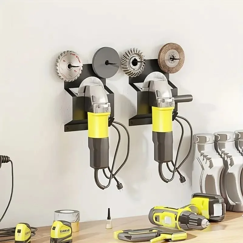 Wall Mount Metal Grinder & Cutter Storage Rack Angle Grinder Holder with Abrasive Disc Storage Slot Garage Hardware Organizer
Wall Mount Metal Grinder & Cutter Storage Rack Angle Grinder Holder with Abrasive Disc Storage Slot Garage Hardware Organizer
