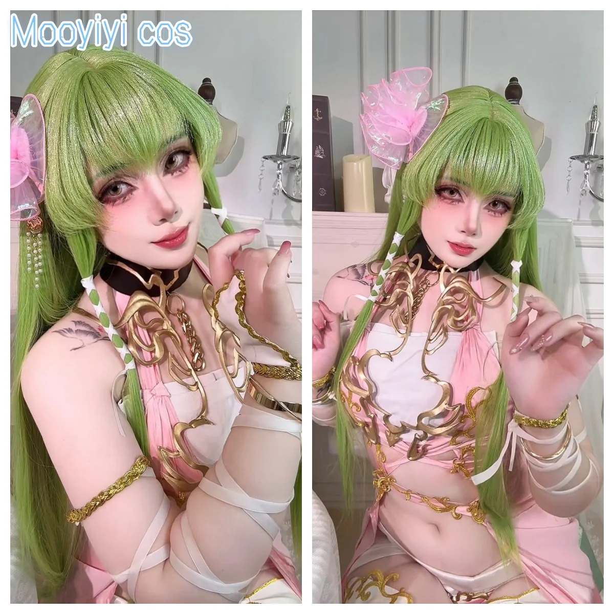 Новинка 2025, костюм Mooyiyi cos CC для косплея на Хэллоуин, Рождество, ролевые игры C Geass, сексуальное платье XS-XXL, великолепное и элегантное платье
Новинка 2025, костюм Mooyiyi cos CC для косплея на Хэллоуин, Рождество, ролевые игры C Geass, сексуальное платье XS-XXL, великолепное и элегантное платье