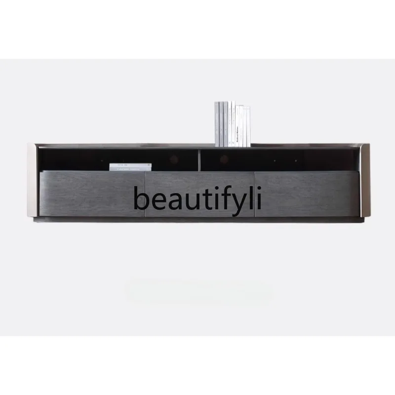 Italian modern simple light luxury TV cabinet coffee table combination, villa light luxury leather art floor cabinet
Italian modern simple light luxury TV cabinet coffee table combination, villa light luxury leather art floor cabinet