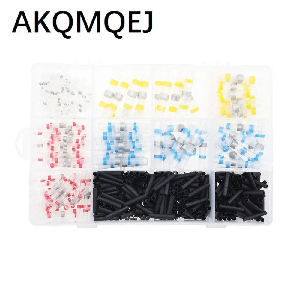 Soldered Sealed Wire Connector Kit Heat Shrinkable Connector Insulated and Waterproof Wire Terminals - 350 PCS
Soldered Sealed Wire Connector Kit Heat Shrinkable Connector Insulated and Waterproof Wire Terminals - 350 PCS