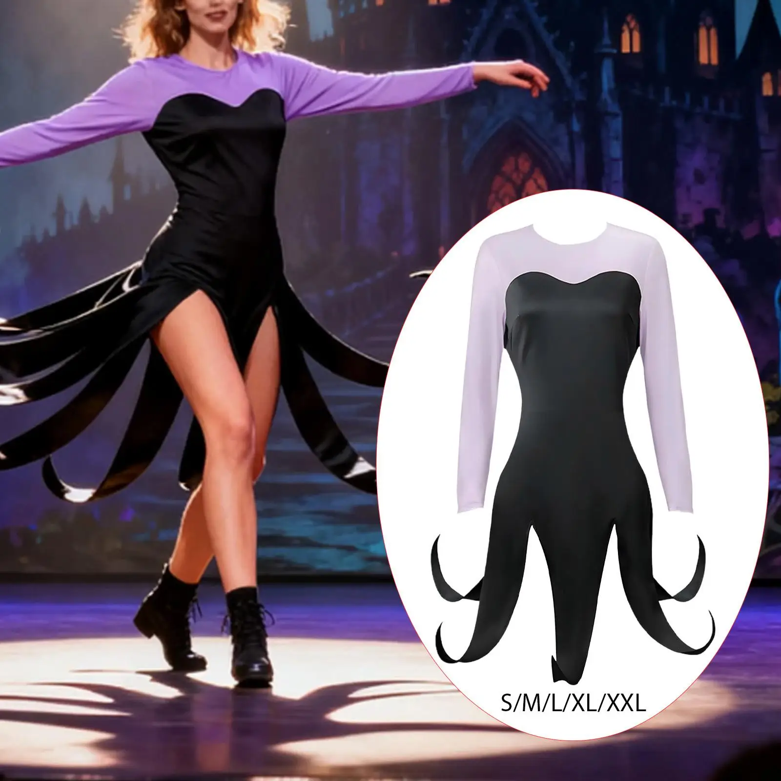 Women Ursula Costume Clothes Photo Prop Outfit Apparel for Birthday Role Playing
Women Ursula Costume Clothes Photo Prop Outfit Apparel for Birthday Role Playing