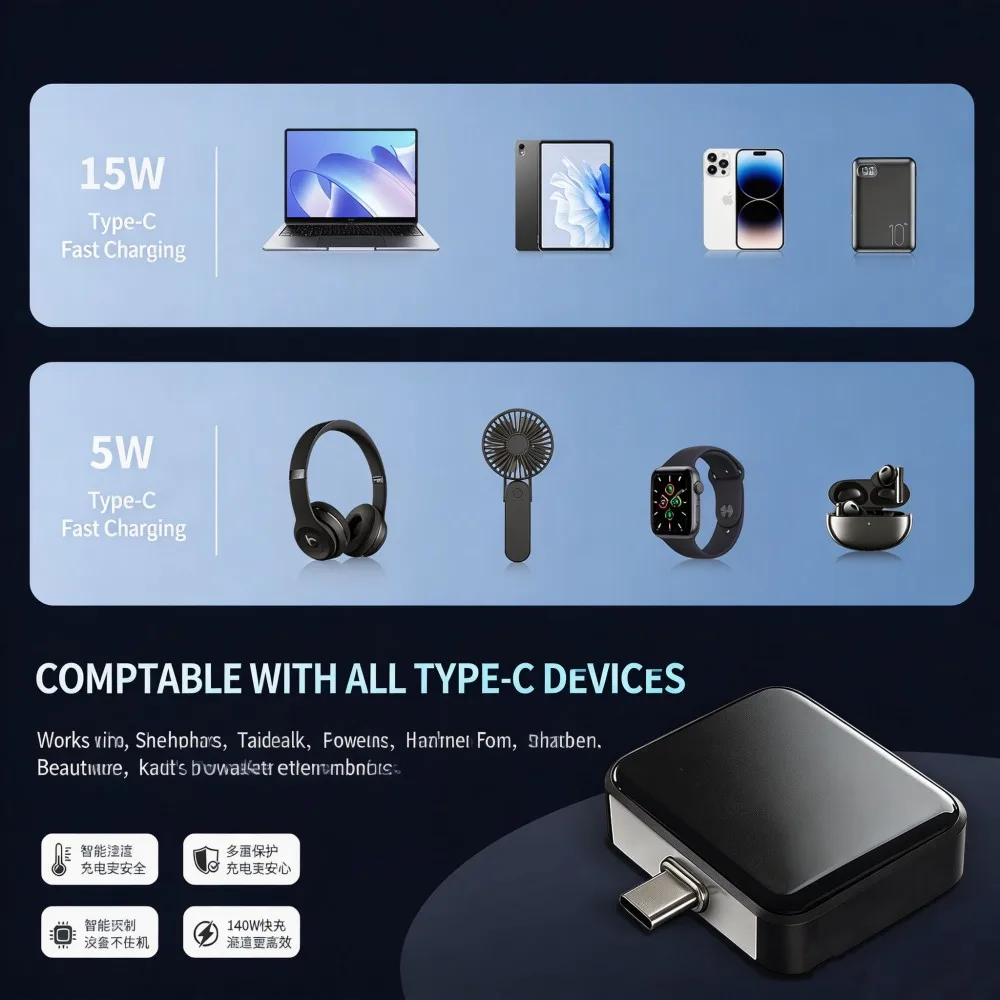 KEBIDUMEI 140W Type-C Smart Fast Charger Auto Disconnect Full Charge Stop Adapter for Laptop MacBattery Saver USB-C Power-off
KEBIDUMEI 140W Type-C Smart Fast Charger Auto Disconnect Full Charge Stop Adapter for Laptop MacBattery Saver USB-C Power-off