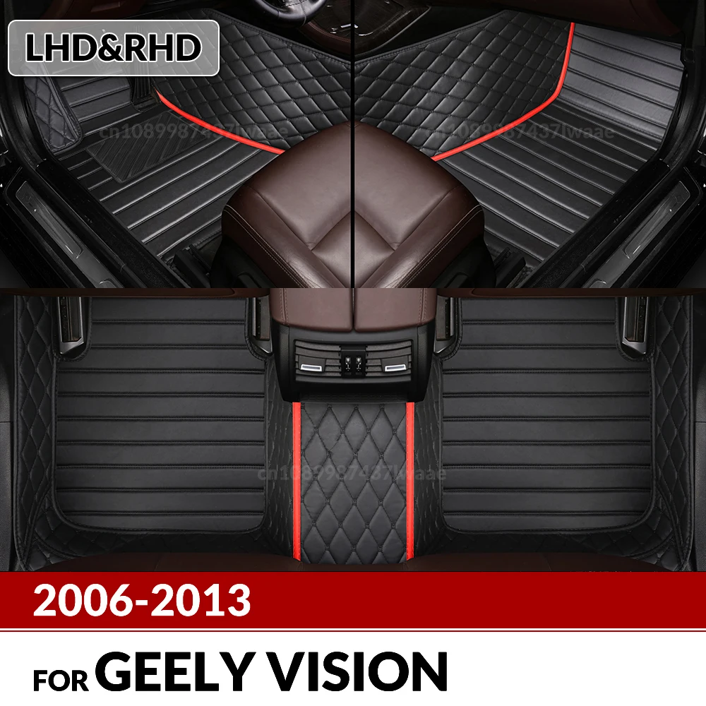 Автомобильные коврики для Geely Vision 2006, 2007, 2008, 2009, 2010, 2011, 2012, 2013, изготовленные на заказ автомобильные подушечки для ног, ковер, аксессуары для интерьера
Автомобильные коврики для Geely Vision 2006, 2007, 2008, 2009, 2010, 2011, 2012, 2013, изготовленные на заказ автомобильные подушечки для ног, ковер, аксессуары для интерьера
