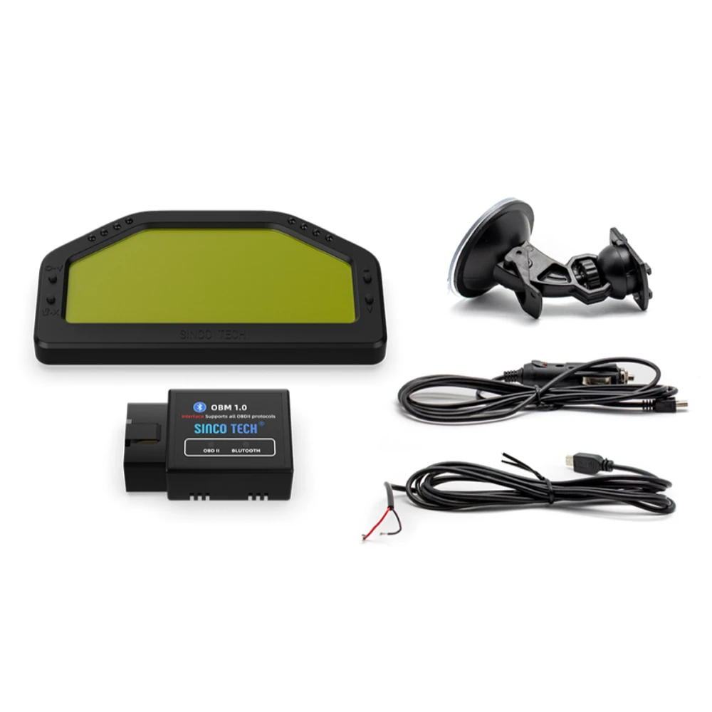 DO903 Multi-Function Race Dash Panels LCD Display Dashboard OBDll Bluetooth Connection Racing Gauge
DO903 Multi-Function Race Dash Panels LCD Display Dashboard OBDll Bluetooth Connection Racing Gauge