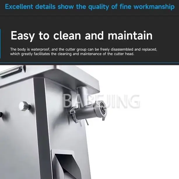 2026 Heavy-Duty Electric Meat Grinder Kitchen Sausage Filling Machine - New Model for Home Use
2026 Heavy-Duty Electric Meat Grinder Kitchen Sausage Filling Machine - New Model for Home Use