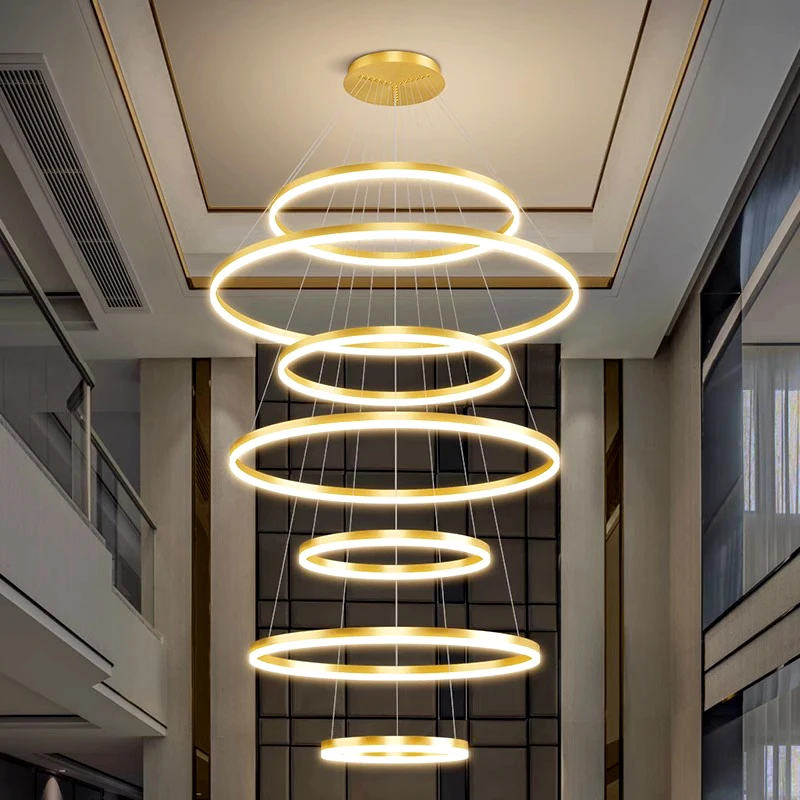Modern rings long Pendant lights led Chandeliers for living room 2023 indoor lighting Ceiling lamp interior lighting Chandeliers
Modern rings long Pendant lights led Chandeliers for living room 2023 indoor lighting Ceiling lamp interior lighting Chandeliers